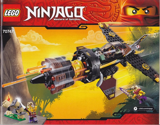 70747 Boulder Blaster (Used) LEGO Ninjago product image 2, provided for visual reference and product detail review