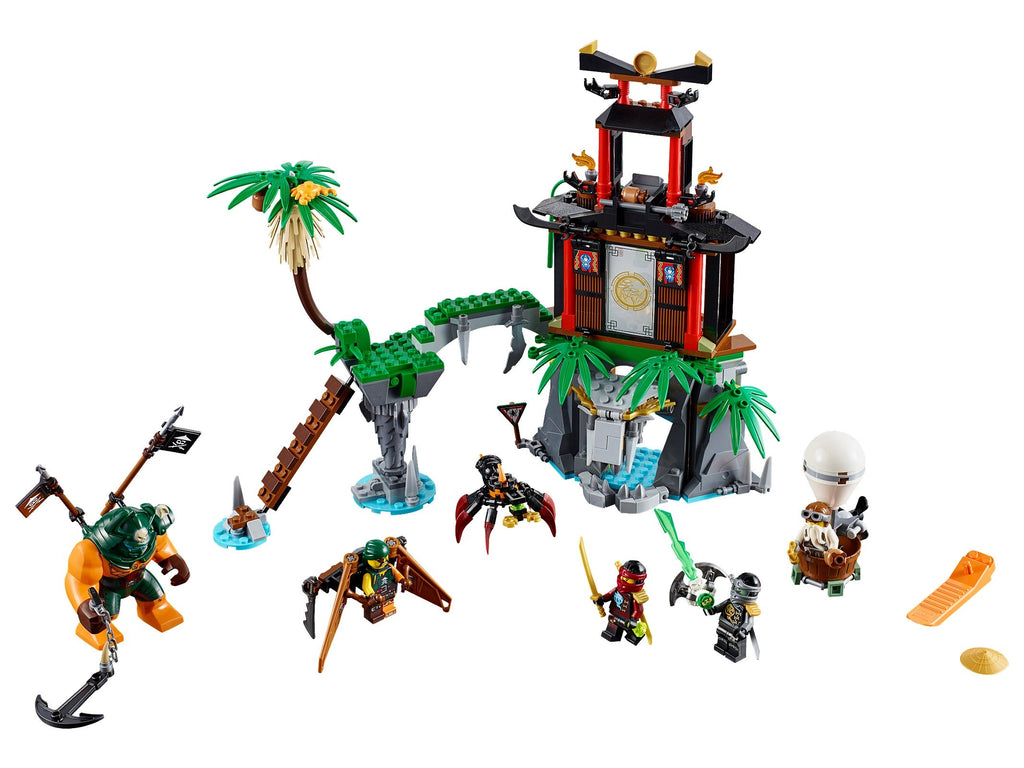 70604 Tiger Widow Island (Used) LEGO Ninjago product image 1, provided for visual reference and product detail review