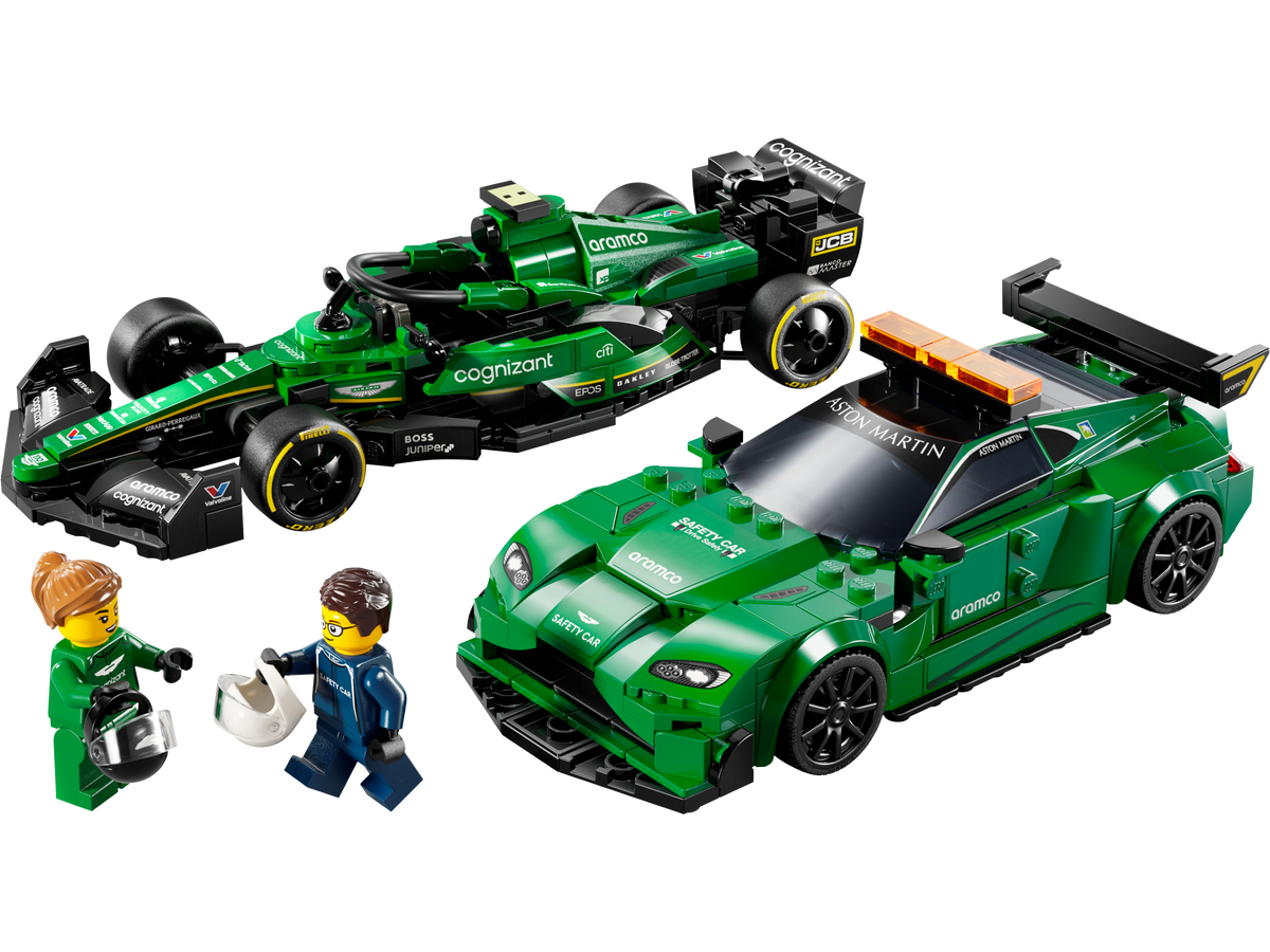 76925 Aston Martin Vantage Safety Car & AMR23 (Used) LEGO Speed Champions product image 1, provided for visual reference and