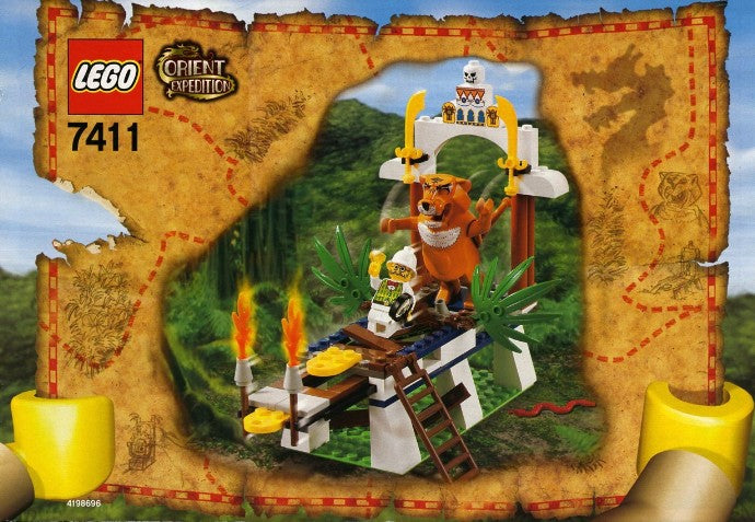 7411 Tygurah's Roar (Certified) LEGO Adventurers product image 2, provided for visual reference and product detail review