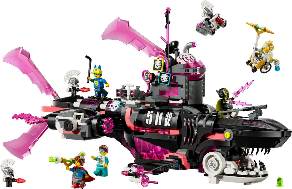 71500 Nightmare Shark Submarine (Certified) LEGO Dreamzzz product image 1, provided for visual reference and product detail
