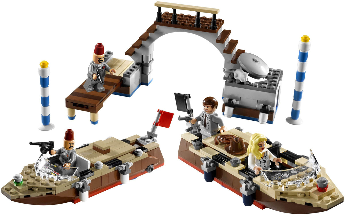 7197 Venice Canal Chase (Used) LEGO Indiana Jones product image 1, provided for visual reference and product detail review