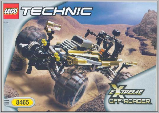 8465 Extreme Off Roader (Used) LEGO TECHNIC product image 2, provided for visual reference and product detail review