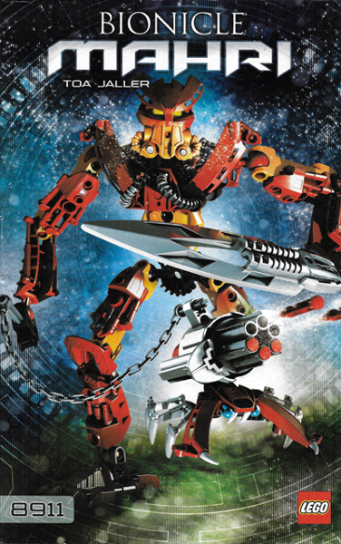 8911 Toa Jaller (Used) LEGO BIONICLE product image 2, provided for visual reference and product detail review