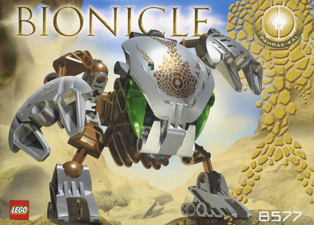 8577 Pahrak-Kal (Certified) LEGO BIONICLE product image 2, provided for visual reference and product detail review