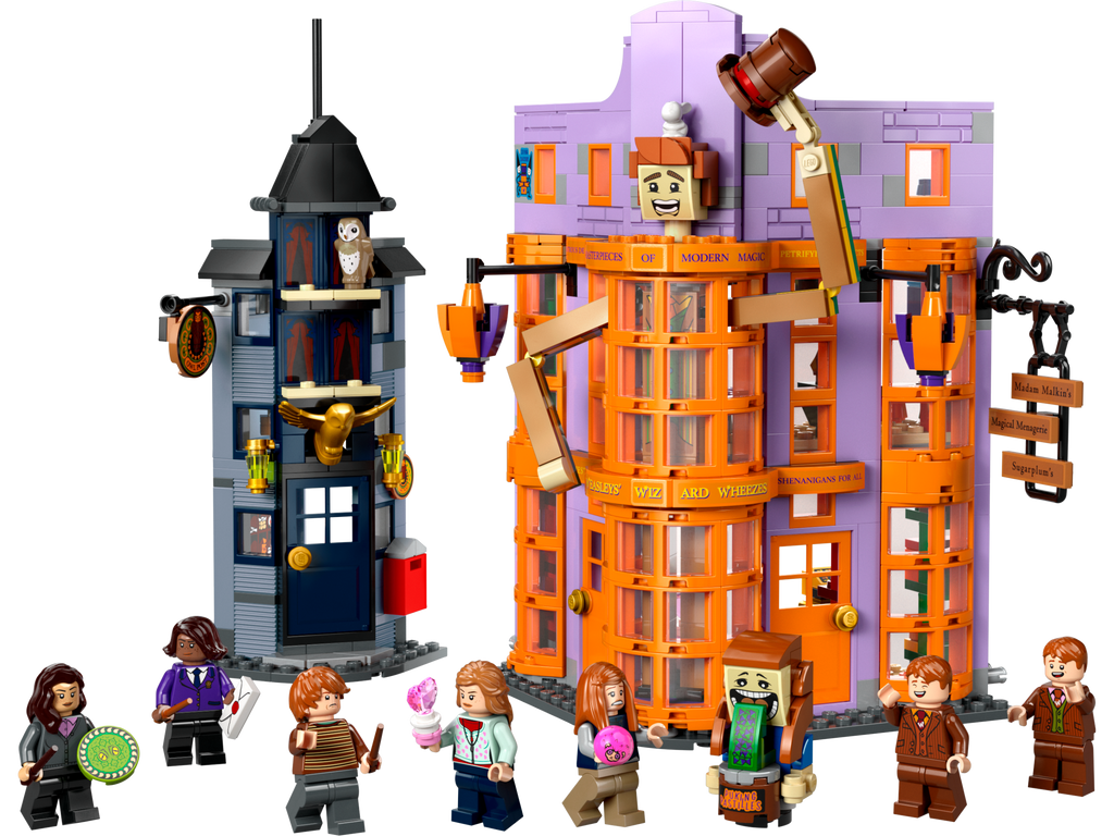 76422 Diagon Alley: Weasleys' Wizard Wheezes (Used) LEGO Harry Potter product image 1, provided for visual reference and