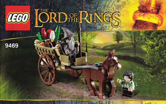 9469 Gandalf Arrives (Used) LEGO The Lord of the Rings product image 2, provided for visual reference and product detail
