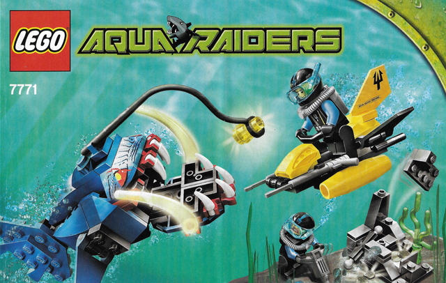7771 Angler Ambush (Certified) LEGO Aquazone product image 2, provided for visual reference and product detail review