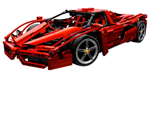 8653 Enzo Ferrari 1:10 (Certified) LEGO Racers product image 1, provided for visual reference and product detail review