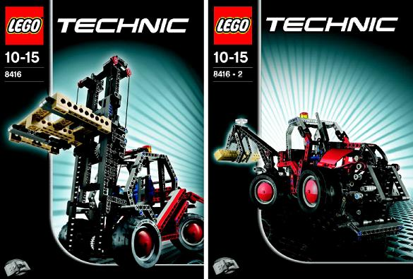 8416 Fork-Lift (Certified) LEGO TECHNIC product image 2, provided for visual reference and product detail review