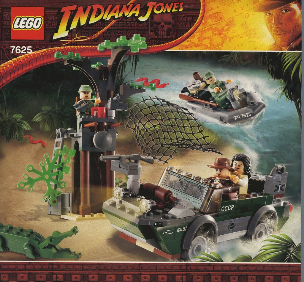 7625 River Chase (Certified) LEGO Indiana Jones product image 2, provided for visual reference and product detail review