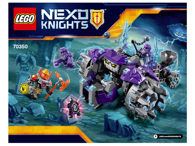 70350 The Three Brothers (Certified) LEGO Nexo Knights product image 2, provided for visual reference and product detail
