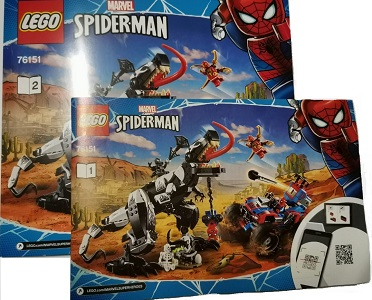 76151 Venomosaurus Ambush (Used) LEGO Super Heroes product image 2, provided for visual reference and product detail review