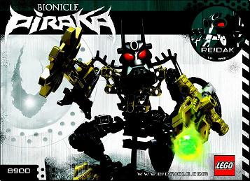 8900 Reidak (Used) LEGO BIONICLE product image 2, provided for visual reference and product detail review