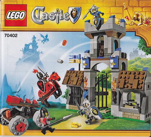 70402 The Gatehouse Raid (Used) LEGO Castle product image 2, provided for visual reference and product detail review