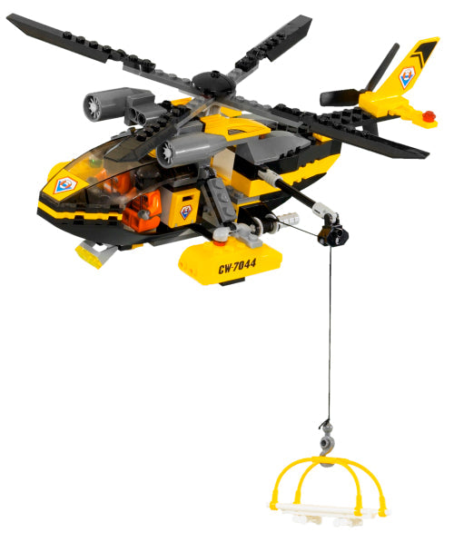 7044 Rescue Chopper (Certified) LEGO World City product image 1, provided for visual reference and product detail review