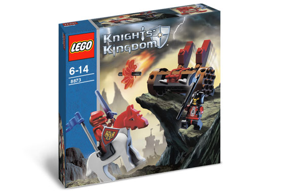 8873 Fireball Catapult (Retired) LEGO Castle product image 1, provided for visual reference and product detail review