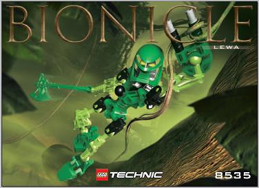 8535 Lewa (Used) LEGO BIONICLE product image 2, provided for visual reference and product detail review
