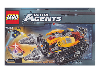 70168 Drillex Diamond Job (Used) LEGO Ultra Agents product image 2, provided for visual reference and product detail review