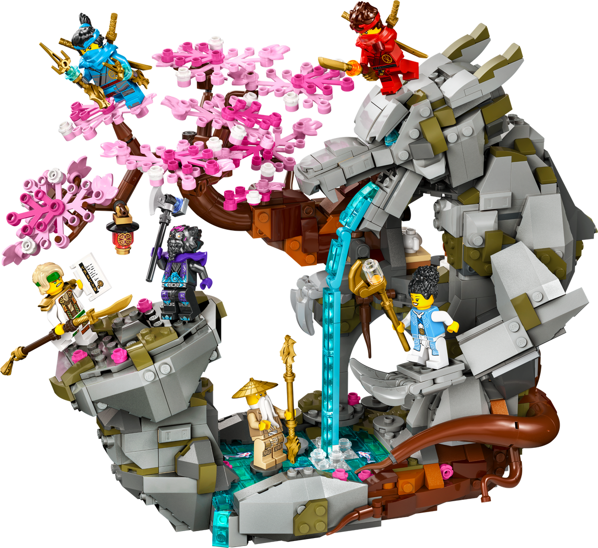 71819 Dragon Stone Shrine (Used) LEGO Ninjago product image 1, provided for visual reference and product detail review
