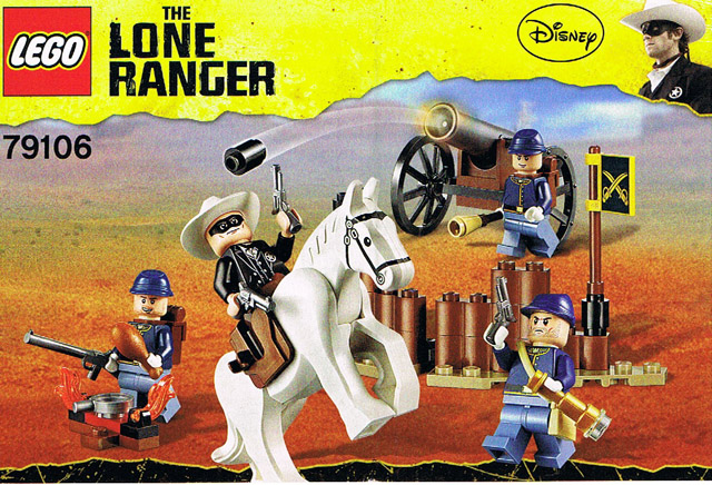 79106 Cavalry Builder Set (Certified) LEGO The Lone Ranger product image 2, provided for visual reference and product detail