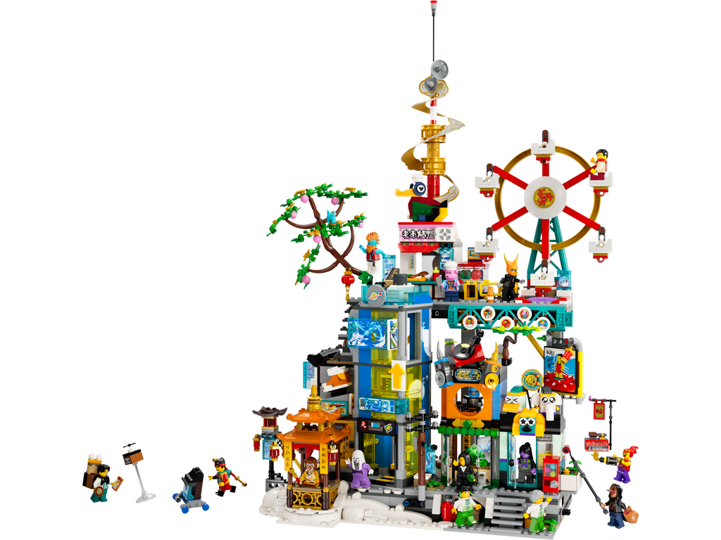 80054 Megapolis City 5th Anniversary (Certified) LEGO Monkie Kid product image 1, provided for visual reference and product