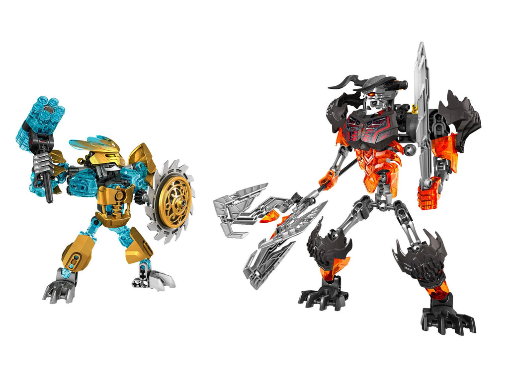 70795 Mask Maker vs. Skull Grinder (Used) LEGO BIONICLE product image 1, provided for visual reference and product detail