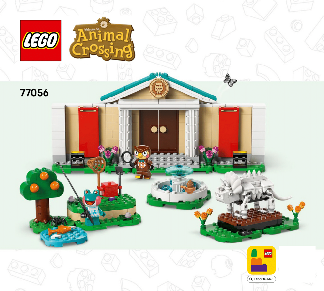 77056 Blathers's Museum Collection (Used) LEGO Animal Crossing product image 2, provided for visual reference and product