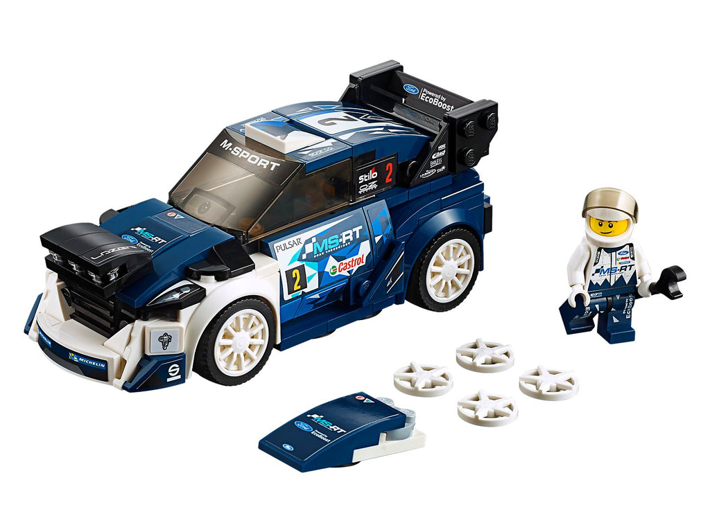 75885 Ford Fiesta M-Sport WRC (Certified) LEGO Speed Champions product image 1, provided for visual reference and product