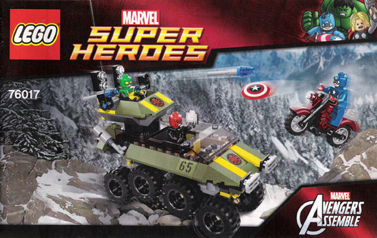76017 Avengers: Captain America vs. Hydra (Certified) LEGO Super Heroes product image 2, provided for visual reference and
