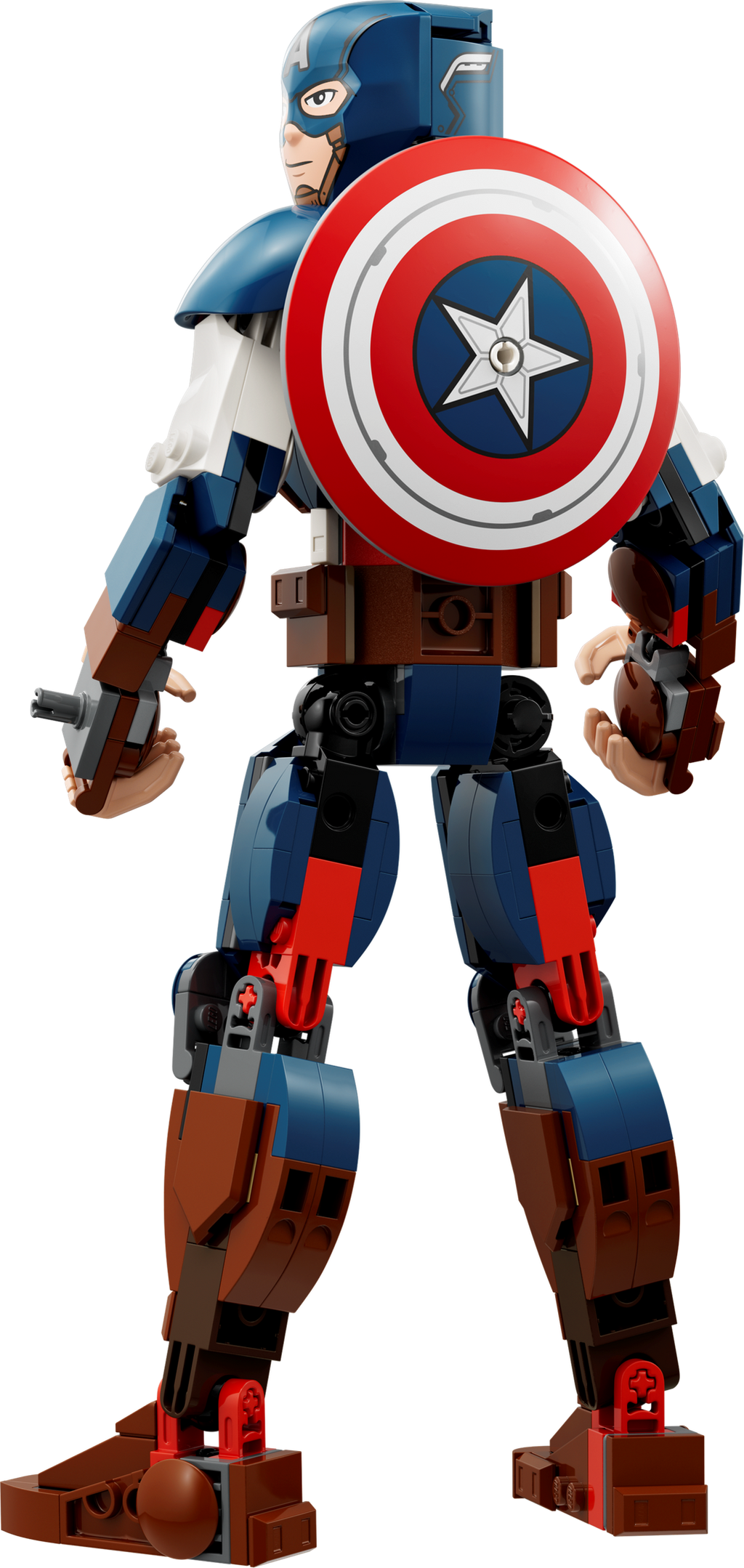 76258 Captain America Construction Figure (Certified) LEGO Super Heroes product image 1, provided for visual reference and