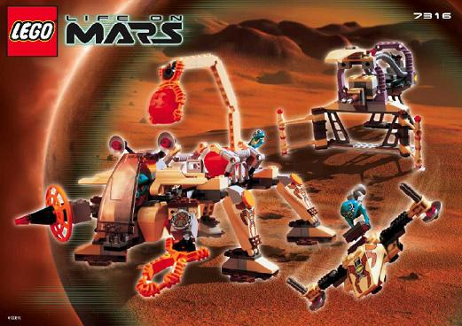 7316 Excavation Searcher (Certified) LEGO Space product image 2, provided for visual reference and product detail review