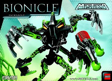 8695 Gorast (Used) LEGO BIONICLE product image 2, provided for visual reference and product detail review