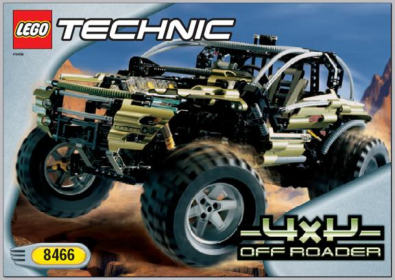 8466 4x4 Off-Roader (Certified) LEGO TECHNIC product image 2, provided for visual reference and product detail review
