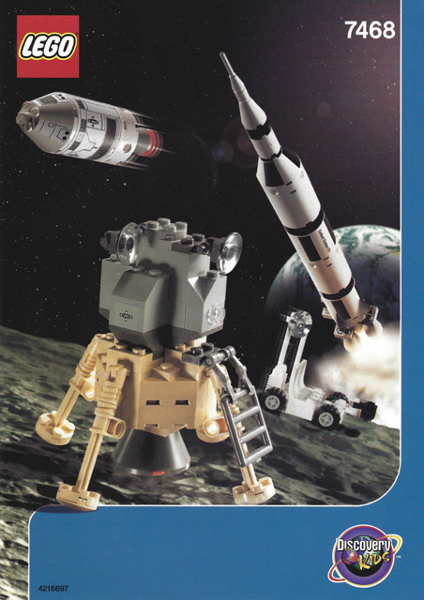 7468 Saturn V Moon Mission (Used) LEGO Discovery product image 2, provided for visual reference and product detail review
