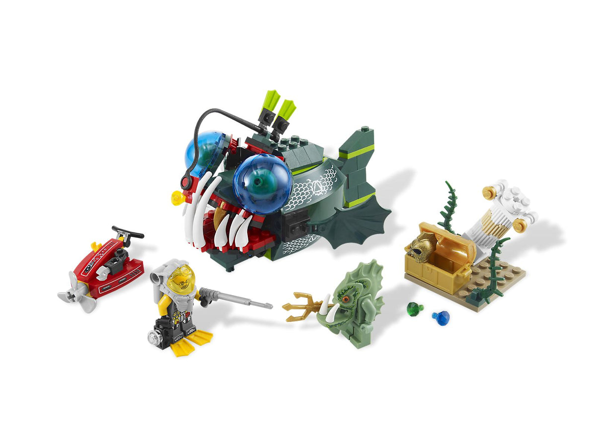 7978 Angler Attack (Used) LEGO Atlantis product image 1, provided for visual reference and product detail review