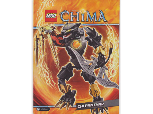 70208 CHI Panthar (Used) LEGO Legends of Chima product image 2, provided for visual reference and product detail review