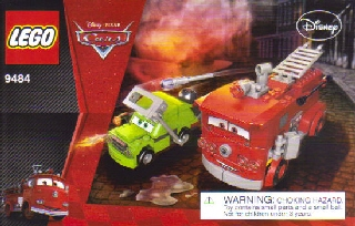 9484 Red's Water Rescue (Used) LEGO Cars product image 2, provided for visual reference and product detail review