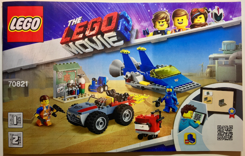 70821 Emmet and Benny's 'Build and Fix' Workshop! (Certified) LEGO The LEGO Movie 2 product image 2, provided for visual