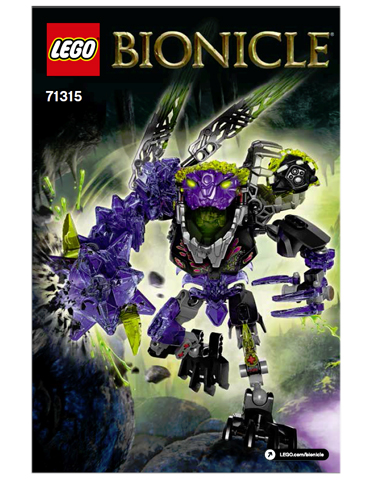 71315 Quake Beast (Certified) LEGO BIONICLE product image 2, provided for visual reference and product detail review