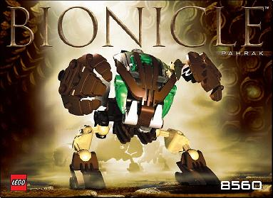 8560 Pahrak (Certified) LEGO BIONICLE product image 2, provided for visual reference and product detail review