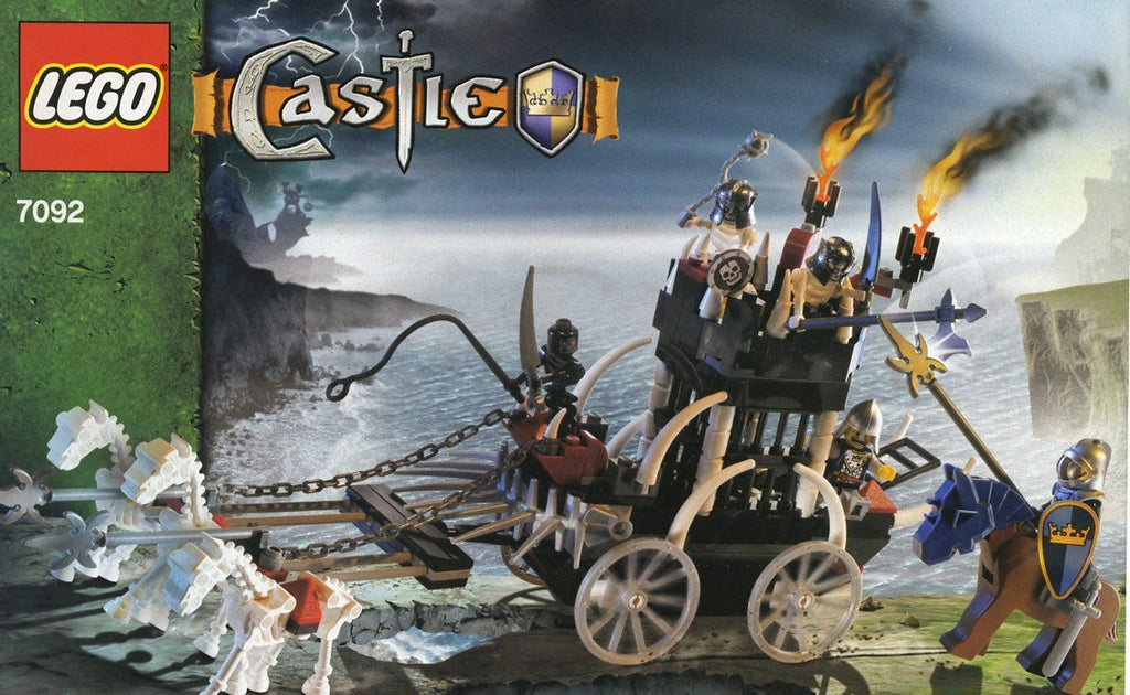 7092 Skeletons' Prison Carriage (Certified) LEGO Castle product image 2, provided for visual reference and product detail