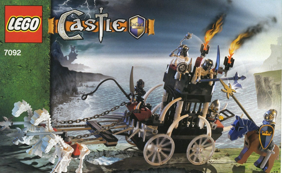 7092 Skeletons' Prison Carriage (Certified) LEGO Castle product image 2, provided for visual reference and product detail
