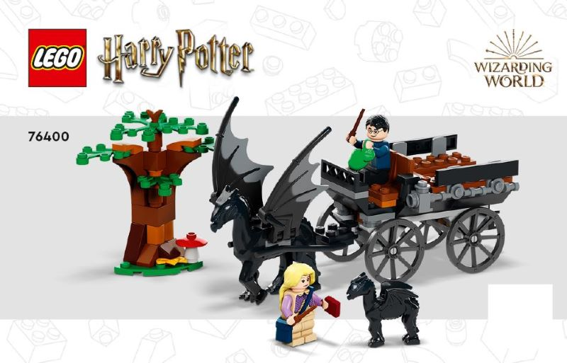 76400 Hogwarts Carriage and Thestrals (Certified) LEGO Harry Potter product image 2, provided for visual reference and