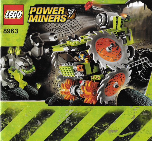 8963 Rock Wrecker (Used) LEGO Power Miners product image 2, provided for visual reference and product detail review