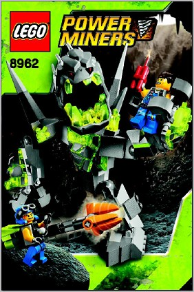 8962 Crystal King (Used) LEGO Power Miners product image 2, provided for visual reference and product detail review