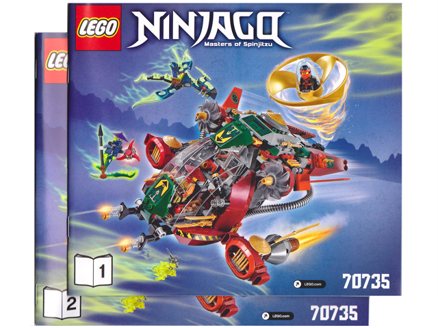 70735 Ronin R.E.X. (Used) LEGO Ninjago product image 2, provided for visual reference and product detail review