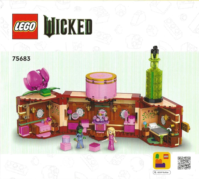 75683 Glinda & Elphaba's Dormitory (Used) LEGO Wicked product image 2, provided for visual reference and product detail