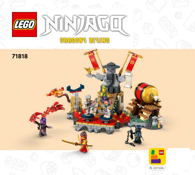 71818 Tournament Battle Arena (Used) LEGO Ninjago product image 2, provided for visual reference and product detail review