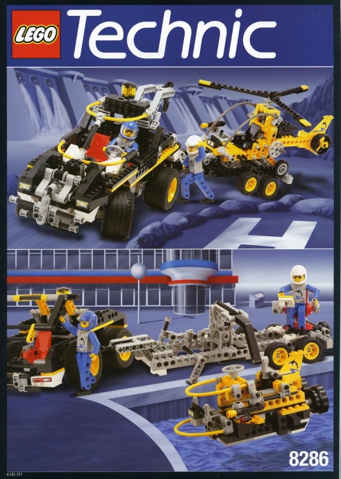 8286 3-In-1 Car (Used) LEGO TECHNIC product image 1, provided for visual reference and product detail review